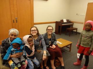 Channy and her cute kids from Burundi Africa